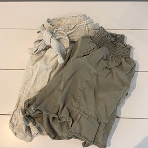 Women Linen Shorts